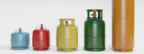 Gas cylinder leakage fix